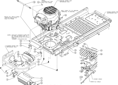 Engine Accessories Diagram and Parts List for Z-FORCESZ60KH (17BSDGHD010)(2018) Cub Cadet Lawn Tractor